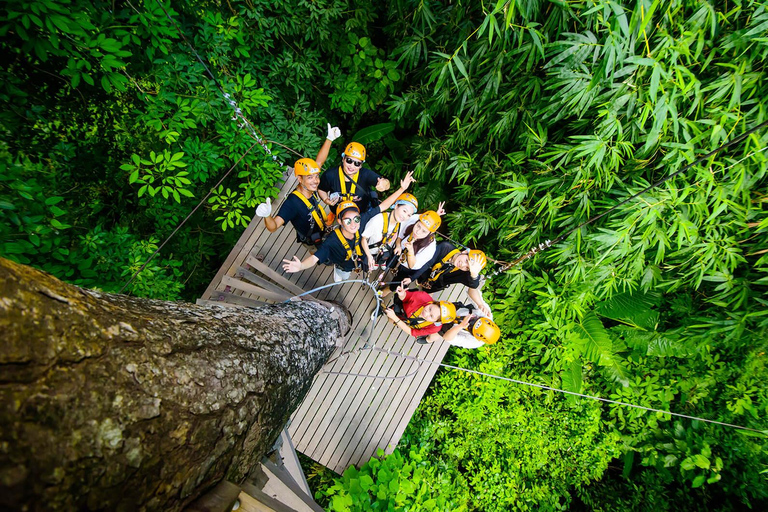 Phuket: Zipline Flying Higher Than Hawk with ATV OptionZipline 18 Platform Only