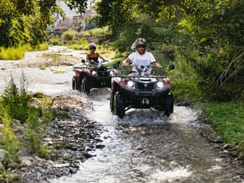 Taormina or Giardini Naxos: Off-Road ATV Tour of Mount Etna