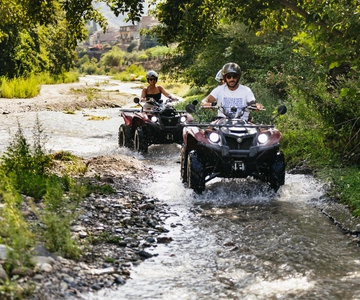 Taormina or Giardini Naxos: Off-Road ATV Tour of Mount Etna