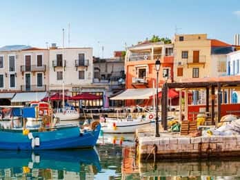 Souda Hafen nach Rethymno Stadt 4 oder5 Stunden &Kournas Private Tour