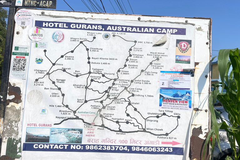 Caminhada de 5 dias em Ghorepani Poon HillCaminhada de 3 dias em Ghorepani Poon Hill de jipe