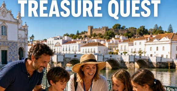 Tavira: Family Treasure Hunt with Sweet Treat and Souvenir