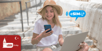 Kalkan / Turchia, roaming Internet con dati mobili ESIM - Housity