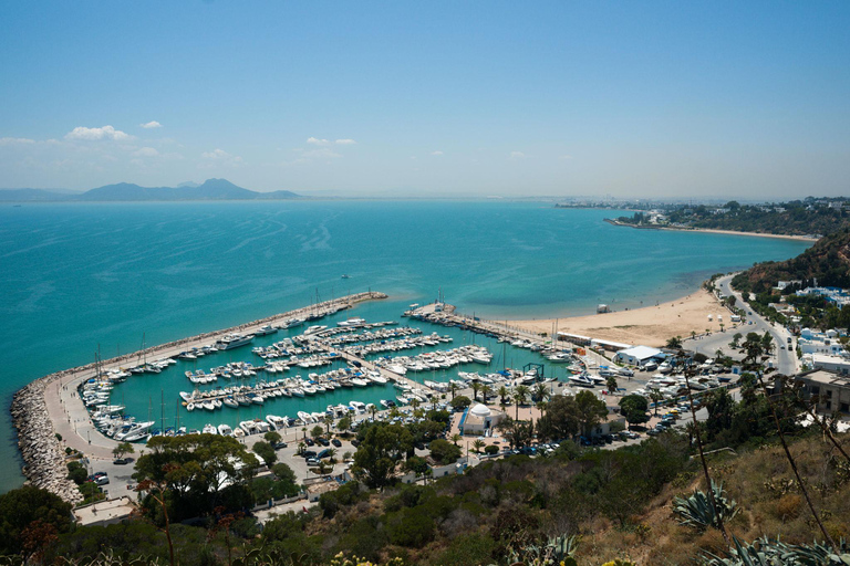From Hammamet : Sidi Bou Said – The Blue & White Village