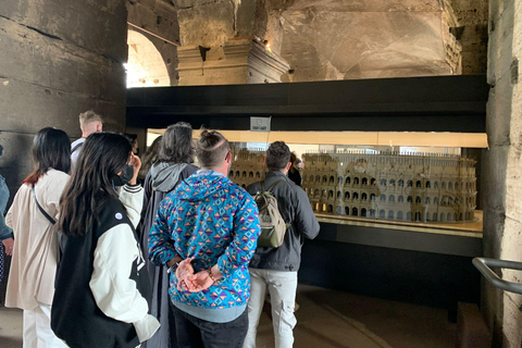 Rome: Colosseum Underground Small Group Guided Tour (8 pax)