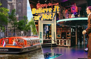 1-stündige Grachtenfahrt durch Amsterdam und Ripley's Believe it or Not
