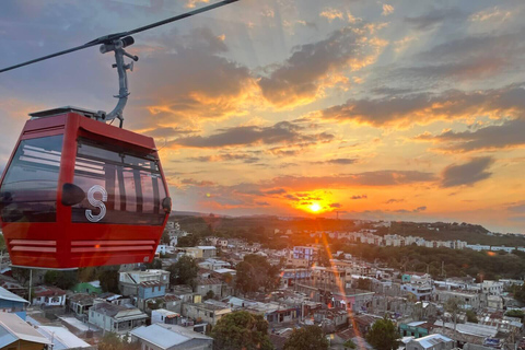 Santiago City Heights Tour with Cable Car, food, and culture Cruisiers activity Santiago City Heights Tour with Cable Car