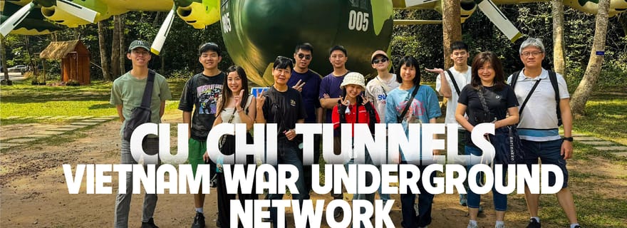 Visite d'une demi-journée des tunnels de Cu Chi : le réseau souterrain de la guerre du Vietnam