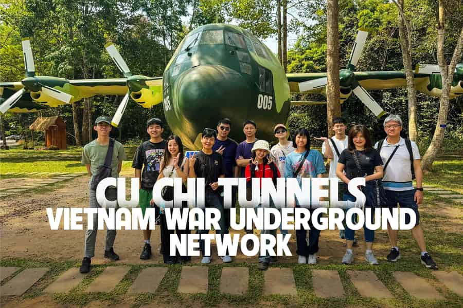 Cu Chi Tunnels Halbtagestour:Vietnam War Underground Network. Foto: GetYourGuide