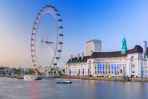 Londres: Visita guiada en un autobús antiguo de techo abierto