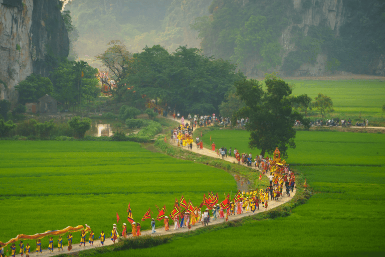 Hanoi: Luksusowa 2-dniowa wycieczka do Ninh Binh z hotelem/bungalowem