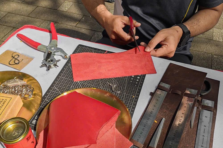 Hanoi: Leather Notebook Making Workshop Craft Your Journal Size 13x21cm