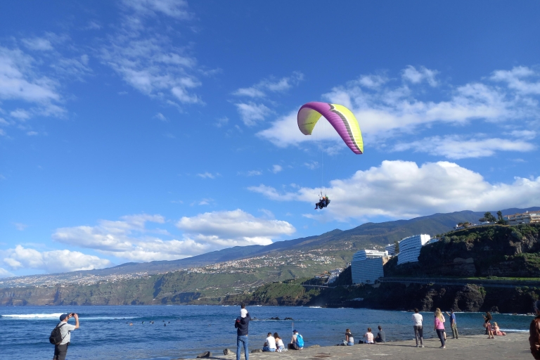 Paragliden in Puerto de la Cruz: start vanaf 2200 meter hoogte