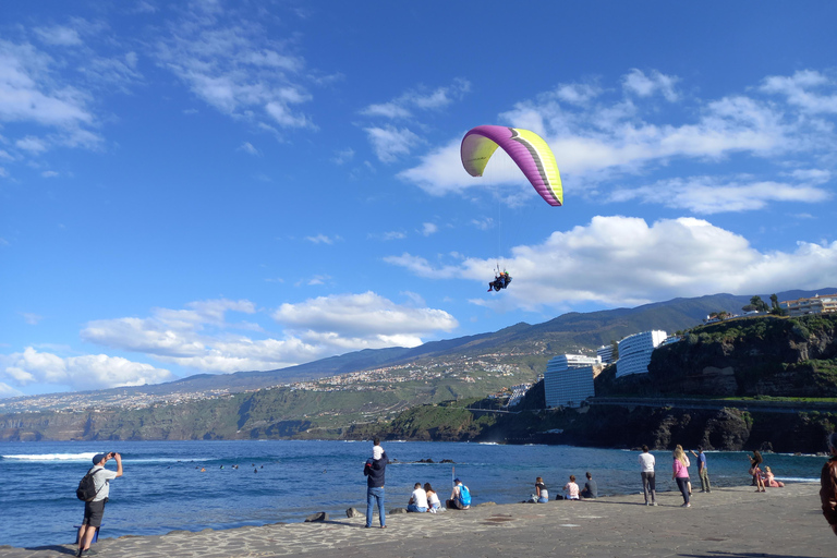 Paralotniarstwo w Puerto de la Cruz: start z wysokości 2200 m