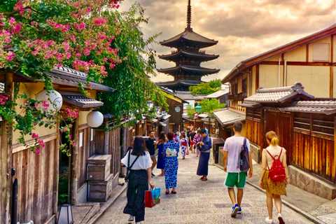 Kioto/Nara: rodzinna wycieczka samochodowa z odbiorem z hoteluKioto/Nara: rodzinna wycieczka samochodowa z odbiorem z hotelu i atrakcjami kulturalnymi