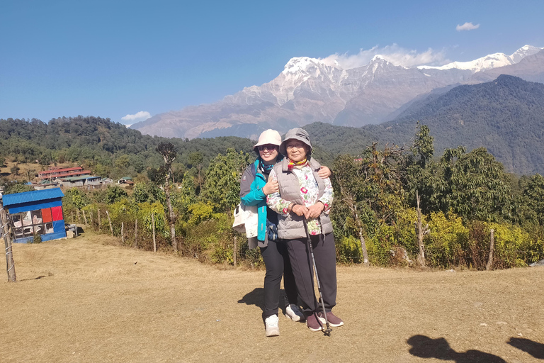 波塔纳与澳大利亚营地短途徒步（从博卡拉出发）短途徒步：从博卡拉出发前往波塔纳与澳大利亚营地