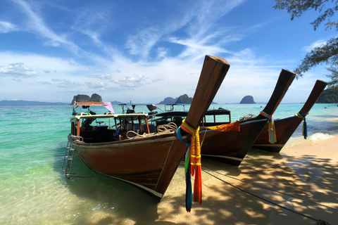 Ko Lanta: Tour unico di 4 isole a coda lunga con snorkeling e pranzoTour condiviso