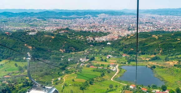 Tirana: Dajti Mountain by Cable Car with local Guide
