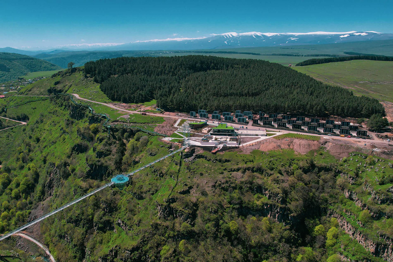 من تبليسي: وادي داشباشي، وبحيرة ألجيتي، وجسر دايموند