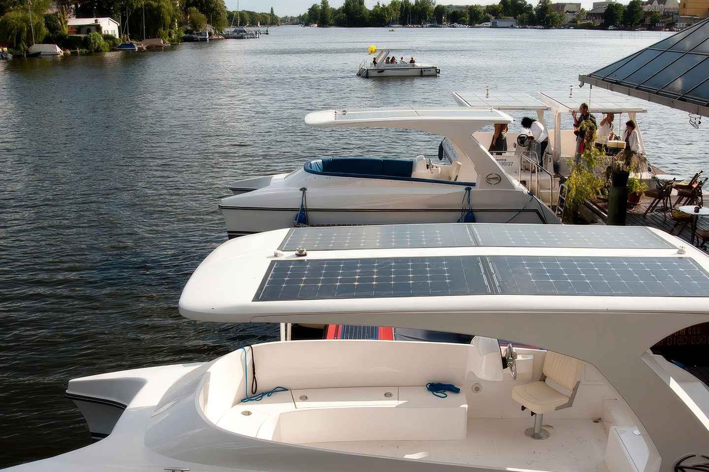 Köpenick Berlin: Self-Drive Boat Tour for up to 12 people