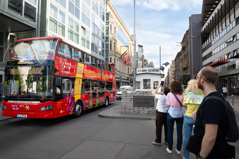 Berlin: Sightseeing Hop-On Hop-Off Bus Ticket Berlin Hop-on Hop-off bus Tour A+ B 24 hours