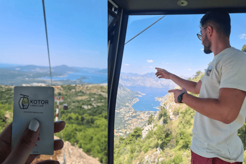 Tour guiado por Kotor e teleféricoExcursão guiada de Kotor e teleférico