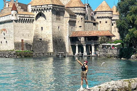 Privé-excursie van Genève naar Montreux en het kasteel van Chillon