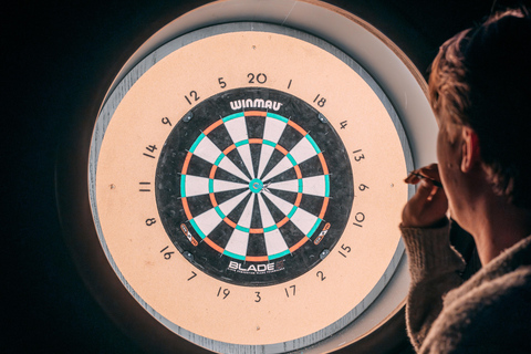 Interactive darts in Top Bergen Activity Bar!