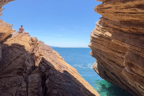 From Tunis: Korbous Trek, Hot Springs, and Sea Caves Tour