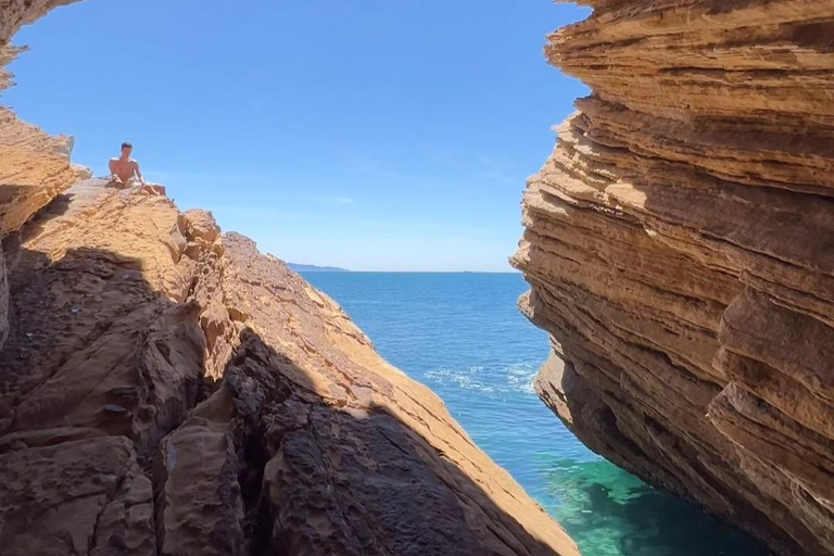 From Tunis: Korbous Trek, Hot Springs, and Sea Caves Tour