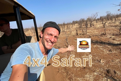 Chutes Victoria : Safari en 4x4Visite privée