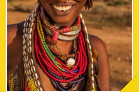 Semera: 8-tägige Tour durch die Danakil-Senke und zu den Stämmen des Omo-Tals