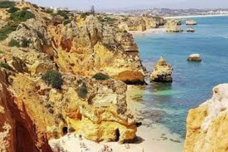 De Lisboa: Algarve, grutas de Benagil e viagem de 1 dia a Lagos