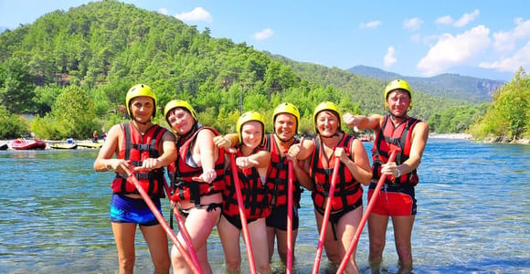 Alanya/Side: Rafting, Seilrutsche & Quad im Canyon mit Mittagessen