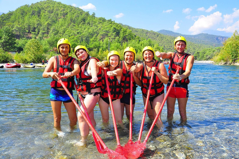 Combo lateral: Rafting, tirolesa e safári de quadriciclo/buggyDo lado: Rafting, tirolesa e passeio de quadriciclo