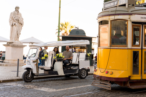 Lisbon: Private TukTuk City Tour | See Hidden Gems Today 3.5H Old Town & Belem full experience