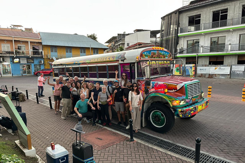 City Tour in a Diablo Rojo through Panama City City Tour in Diablo Rojo through Panama City