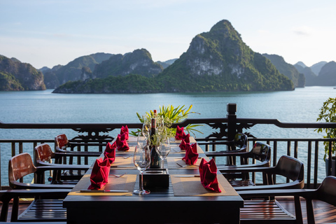 Hanoi: 3-Day Ha Long/Lan Ha Bay Cruise with Private Balcony