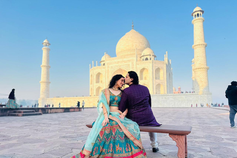 Taj Mahal Instagram Photography Tour w/ Expert Photographer Expert Guide cum Photographer and Taj Mahal Entry Tickets