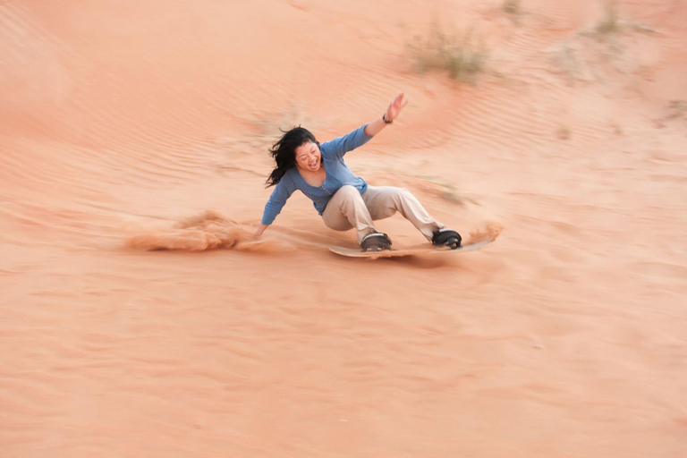 From Agadir/Tamraght/Taghazout: Sandoarding in Sand Dunes