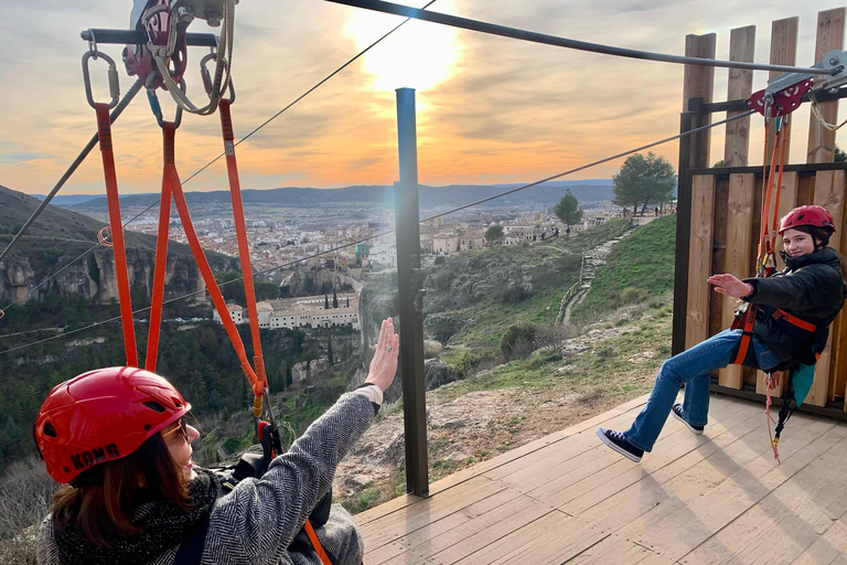 Cuenca: Double Zipline Over the Historic Center