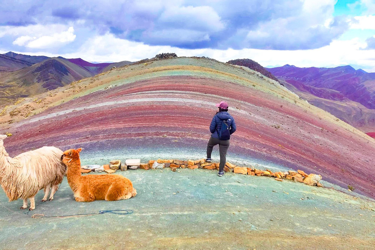 Hiking in the colored mountain of Palcoyo + stone forests