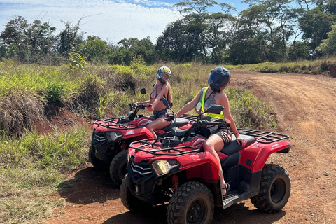From Tambor: ATV and Zipline Tour with Waterfall Swim