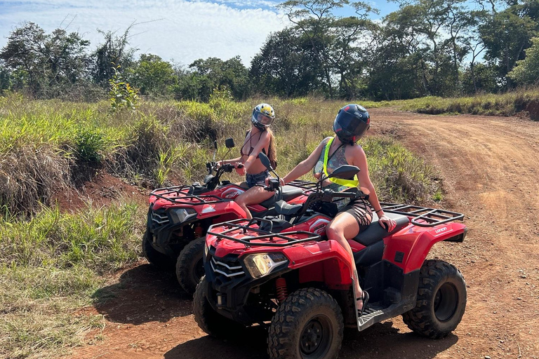 From Tambor: ATV and Zipline Tour with Waterfall Swim