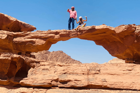 Wadi Rum Wüste: Halbtagestour mit dem Jeep (morgens oder bei Sonnenuntergang)