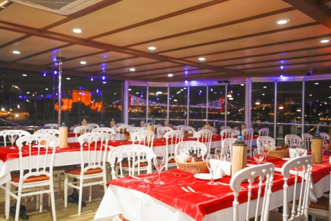 Bosphorus Tour with Private Table/360 Bosphorus View Soft Drinks Included