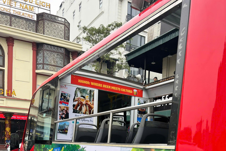 Hanoi: Tour della birra in mini pullman speciale