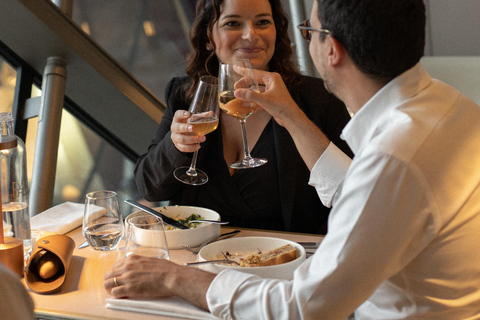 Paris: Eiffel Tower Dining, Gustave Menu at Madame Brasserie Eiffel Tower Madame Brasserie early evening dinner