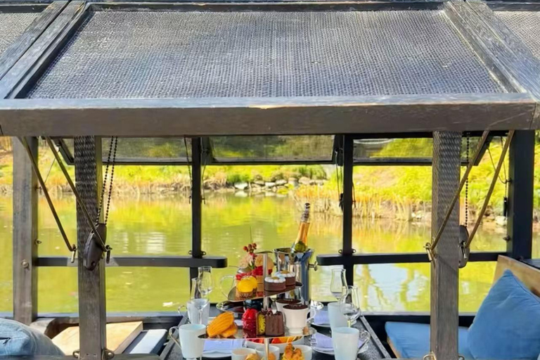 Hangzhou Xixi Wetland Boat Ride & Afternoon Tea Private Boat Experience (1–8 Guests)