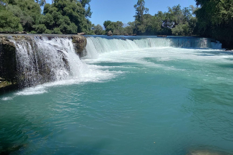 From Alanya: Manavgat River Cruise, Waterfall, & Bazaar